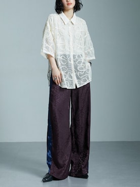 nissen Ladies Modelsさん（レディース・166cm）の春コーディネート