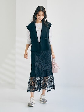 nissen Ladies Modelsさん(レディース・168cm)の冬コーディネート