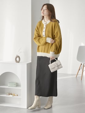 nissen Ladies Modelsさん（レディース・167cm）の冬コーディネート