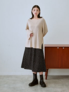nissen Ladies Modelsさん(レディース・166cm)の冬コーディネート