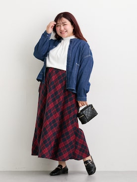 nissen Ladies Modelsさん（レディース・158cm）の秋コーディネート