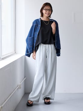 nissen Ladies Modelsさん(レディース・167cm)の夏コーディネート