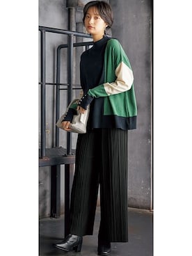 nissen Ladies Modelsさん（レディース・166cm）の夏コーディネート