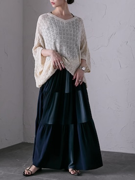 nissen Ladies Modelsさん（レディース・160cm）の春コーディネート