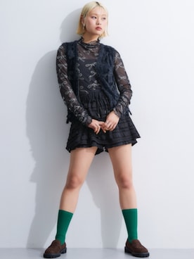 nissen Ladies Modelsさん（レディース・165cm）の冬コーディネート