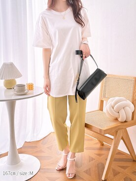 nissen Ladies Modelsさん（レディース・167cm）の春コーディネート