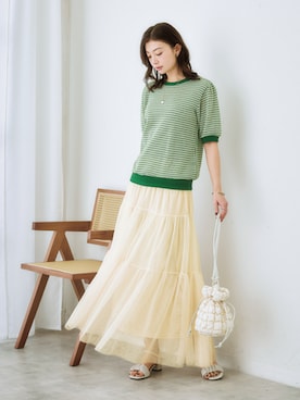 nissen Ladies Modelsさん（レディース・166cm）の春コーディネート