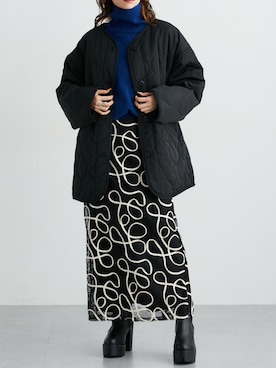 「Soiunique（スワユニーク）のアイテム」を使った、nissen Ladies Modelsさん（レディース・154cm）の冬コーディネート