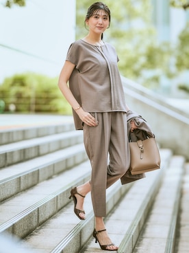 nissen Ladies Modelsさん（レディース・169cm）の春コーディネート