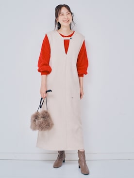 nissen Ladies Modelsさん（レディース・165cm）の秋コーディネート