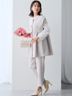 nissen Ladies Modelsさん（レディース・167cm）の冬コーディネート