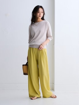nissen Ladies Modelsさん（レディース・163cm）の春コーディネート