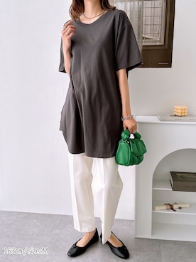 nissen Ladies Modelsさん（レディース・163cm）の春コーディネート