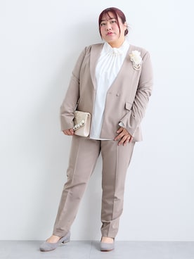 nissen Ladies Modelsさん(レディース・155cm)の冬コーディネート
