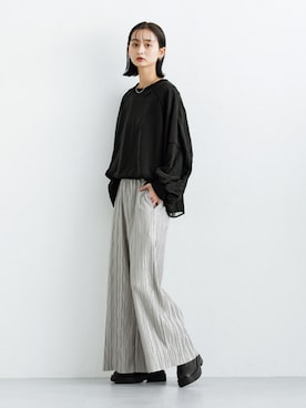 nissen Ladies Modelsさん（レディース・169cm）の冬コーディネート