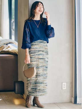 nissen Ladies Modelsさん(レディース・167cm)の秋コーディネート