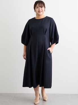 「アイテム（フォーマルスーツ/小物）」を使った、nissen Ladies Modelsさん（レディース・160cm）の冬コーディネート