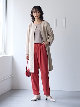 nissen Ladies Modelsさん（レディース・165cm）の冬コーディネート