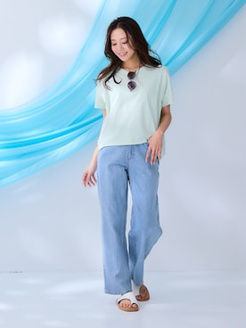 nissen Ladies Modelsさん(レディース・165cm)の春コーディネート