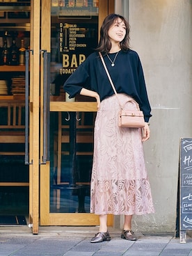 nissen Ladies Modelsさん（レディース・168cm）の冬コーディネート