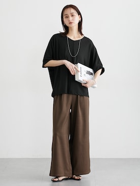 nissen Ladies Modelsさん(レディース・169cm)の春コーディネート