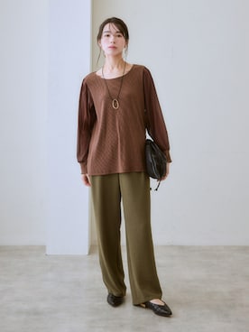 nissen Ladies Modelsさん（レディース・160cm）の秋コーディネート