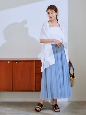 nissen Ladies Modelsさん（レディース・160cm）の夏コーディネート