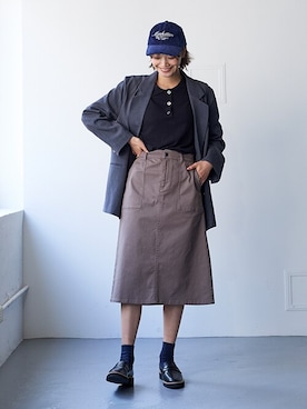 nissen Ladies Modelsさん（レディース・167cm）の冬コーディネート