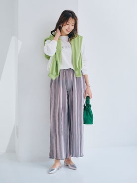 nissen Ladies Modelsさん（レディース・168cm）の春コーディネート