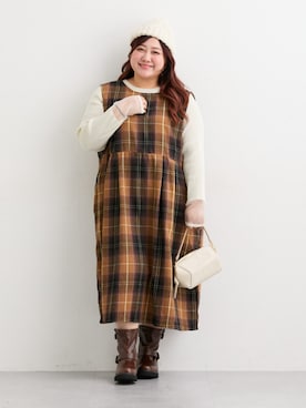 nissen Ladies Modelsさん（レディース・158cm）の秋コーディネート