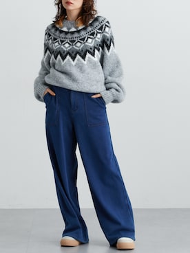 nissen Ladies Modelsさん（レディース・154cm）の冬コーディネート