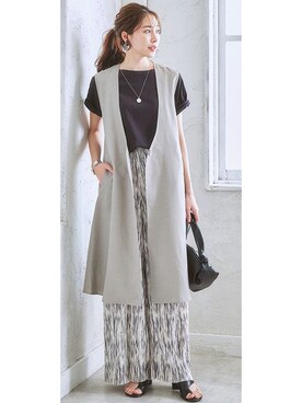 「ヘビロテ」｜nissen Ladies Modelsさん（レディース・164cm）の春コーディネート