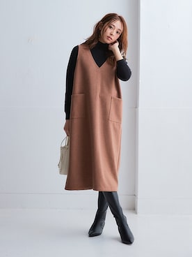 nissen Ladies Modelsさん（レディース・163cm）の秋コーディネート