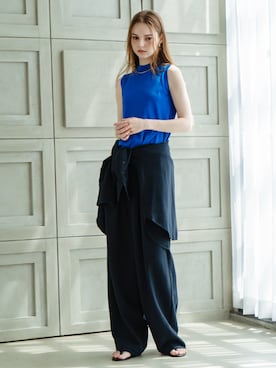 nissen Ladies Modelsさん（レディース・173cm）の夏コーディネート