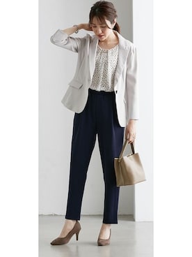 nissen Ladies Modelsさん（レディース・168cm）の秋コーディネート