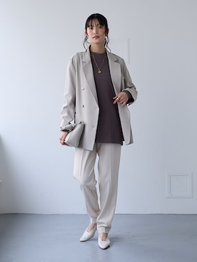 nissen Ladies Modelsさん（レディース・166cm）の冬コーディネート