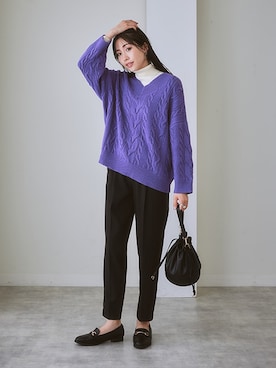 「首元ヌケ感」｜nissen Ladies Modelsさん（レディース・164cm）の夏コーディネート