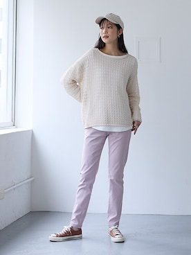 nissen Ladies Modelsさん（レディース・166cm）の冬コーディネート