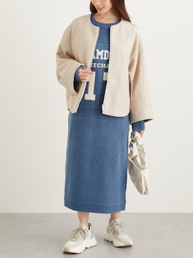 nissen Ladies Modelsさん（レディース・160cm）の秋コーディネート