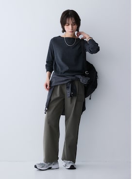 nissen Ladies Modelsさん（レディース・160cm）の秋コーディネート