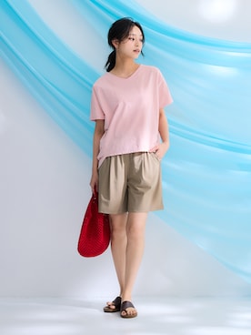 「アイテム（スポーツグッズ）」を使った、nissen Ladies Modelsさん（レディース・163cm）の春コーディネート