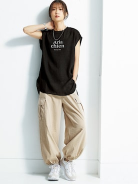 nissen Ladies Modelsさん（レディース・162cm）の夏コーディネート