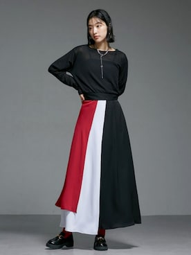 nissen Ladies Modelsさん（レディース・166cm）の夏コーディネート