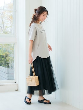 nissen Ladies Modelsさん（レディース・160cm）の春コーディネート