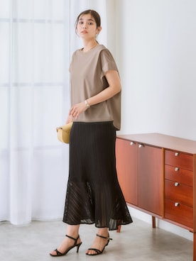 nissen Ladies Modelsさん（レディース・168cm）の夏コーディネート