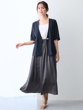 nissen Ladies Modelsさん（レディース・167cm）の春コーディネート