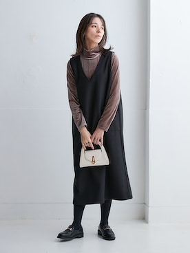 nissen Ladies Modelsさん（レディース・160cm）の秋コーディネート