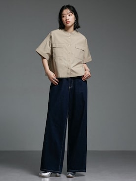 nissen Ladies Modelsさん（レディース・166cm）の夏コーディネート