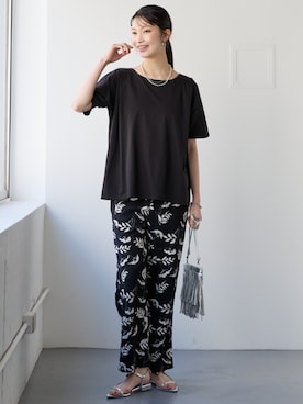 nissen Ladies Modelsさん（レディース・166cm）の夏コーディネート