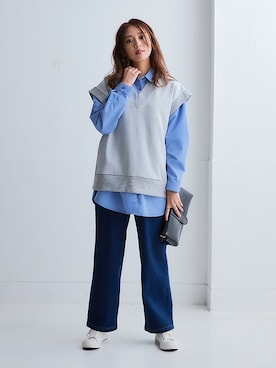 nissen Ladies Modelsさん（レディース・163cm）の秋コーディネート